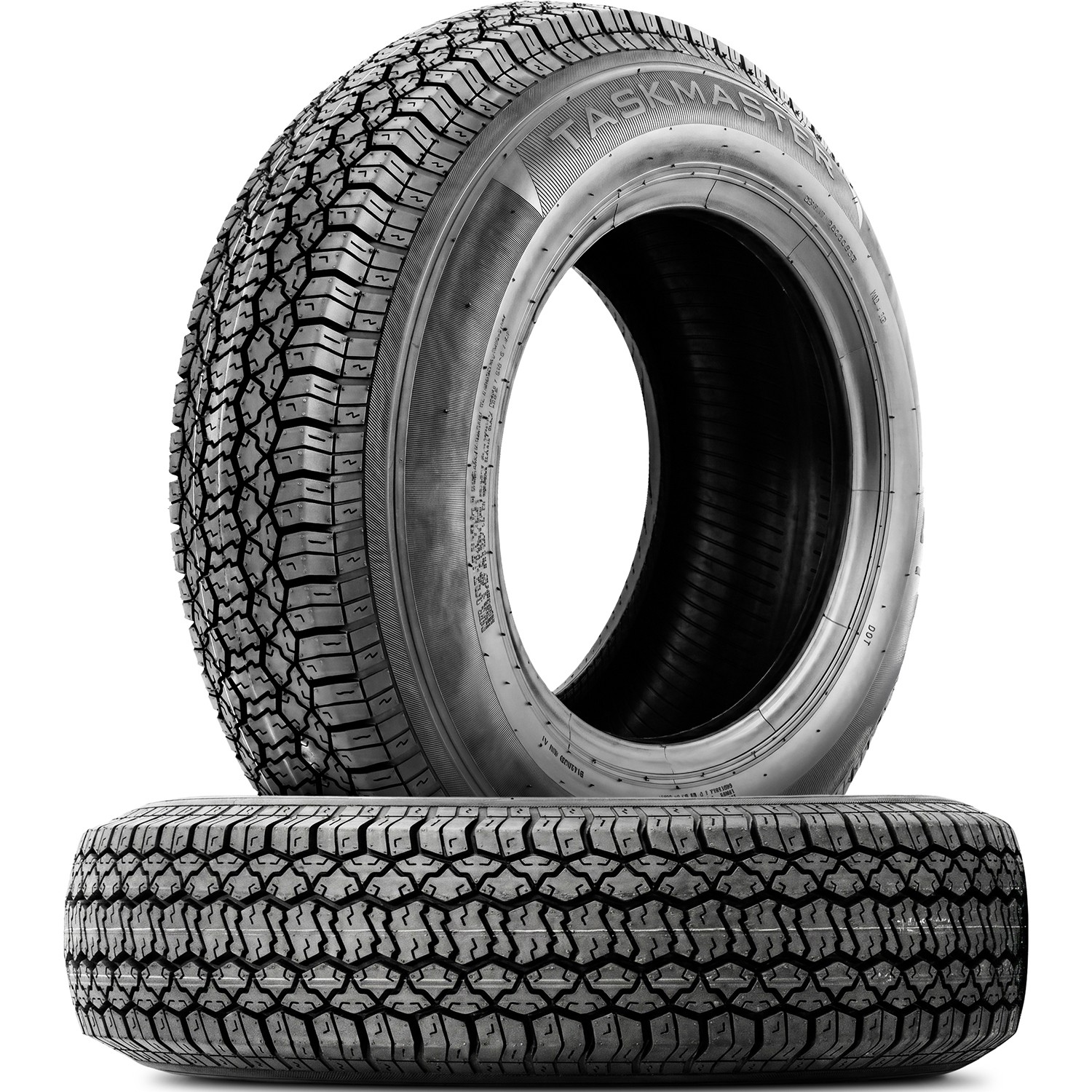 2 Tires Taskmaster TTT888 ST 5.3-12 Load C 6 Ply Trailer