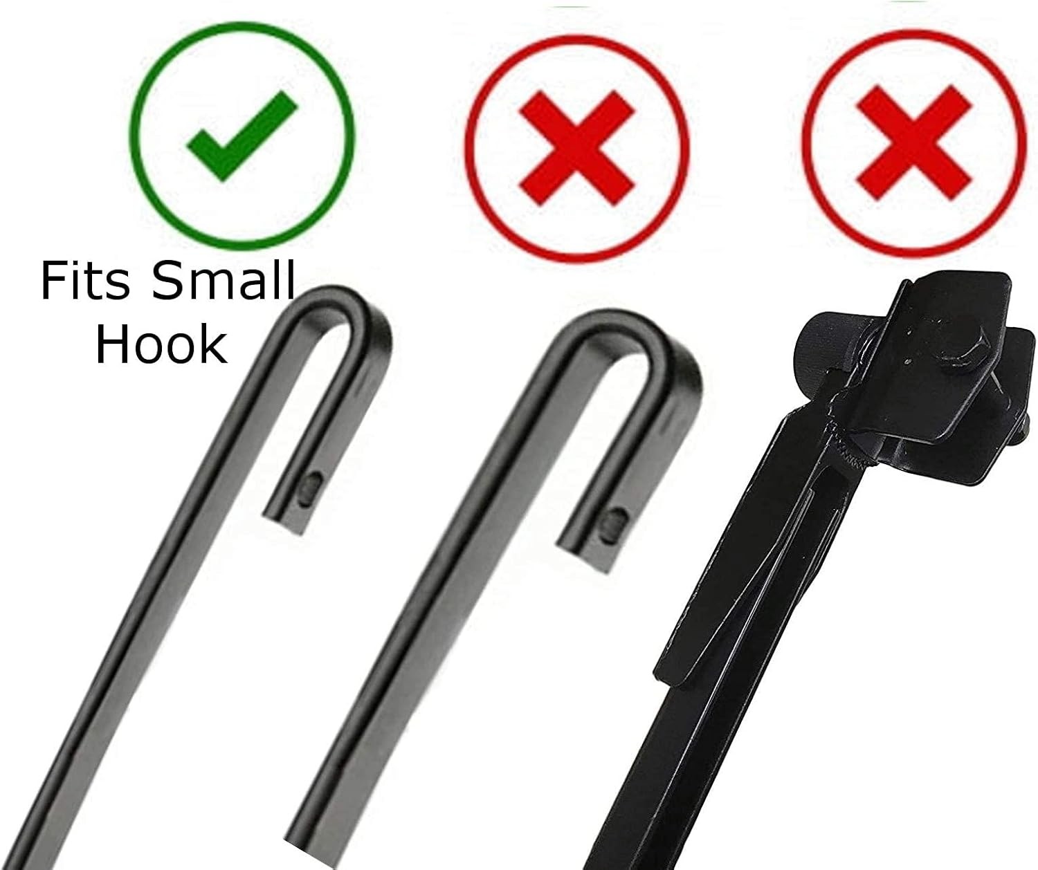 32 Inch Wiper Blade RV Pair or Motorhome rv windshield wipers 9mm 12mm J Hook