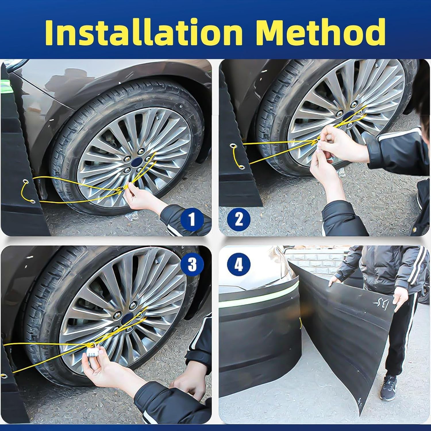 Versatile Waterproof RV Camper Skirting, 95cm Tall, 16m/52ft – Easy Installation