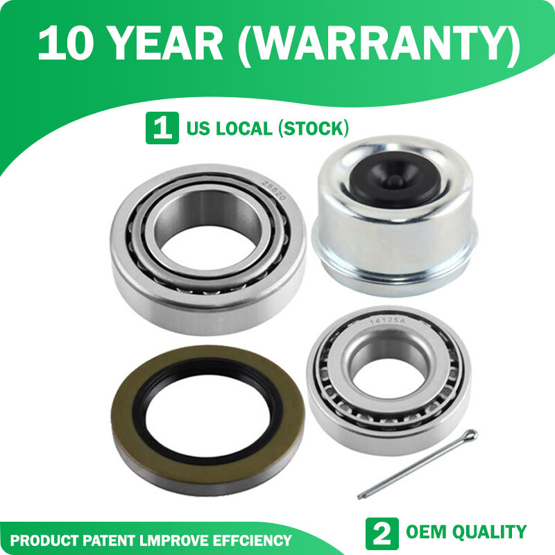 Trailer Bearing Kit, 7k Axle 14125a/ 25580 Bearings, Dexter 10-36 Seal
