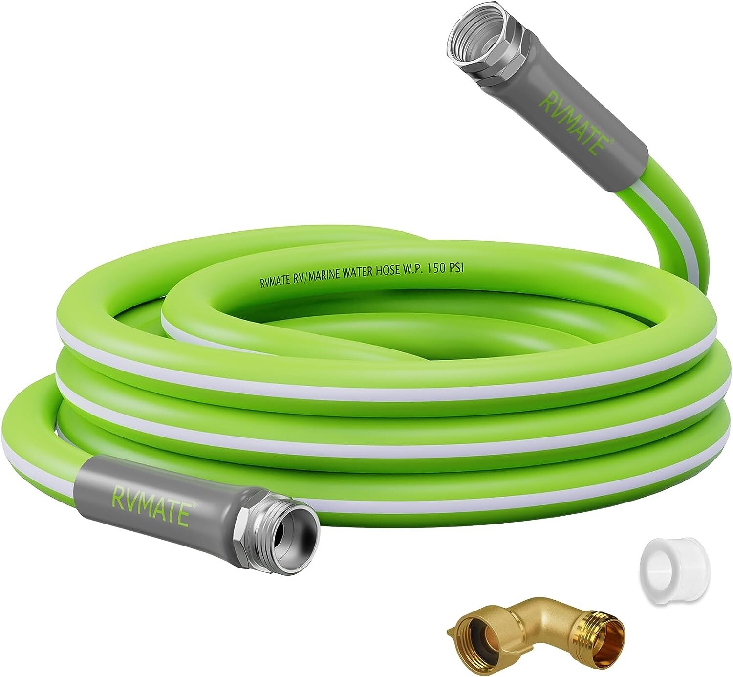 RV Drinking Water Hose Lead-free Camper Trailer Garden Hose 15/25/35/50/75/100Ft