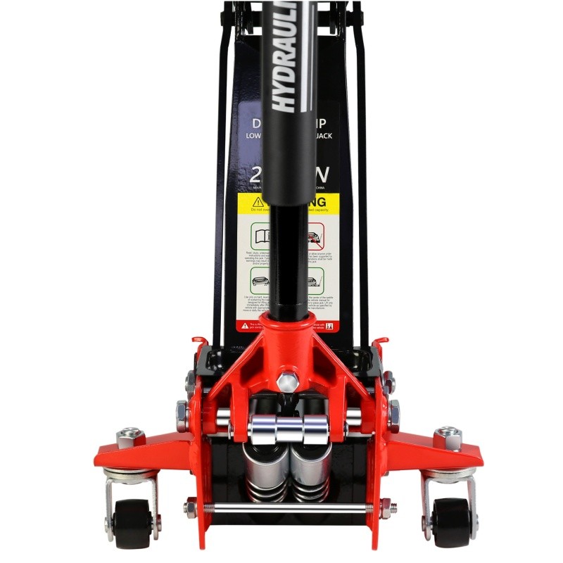 5000lbs Hydraulic Racing Floor Jack, Low Profile 3.5″-19.5″ Dual Piston Pump