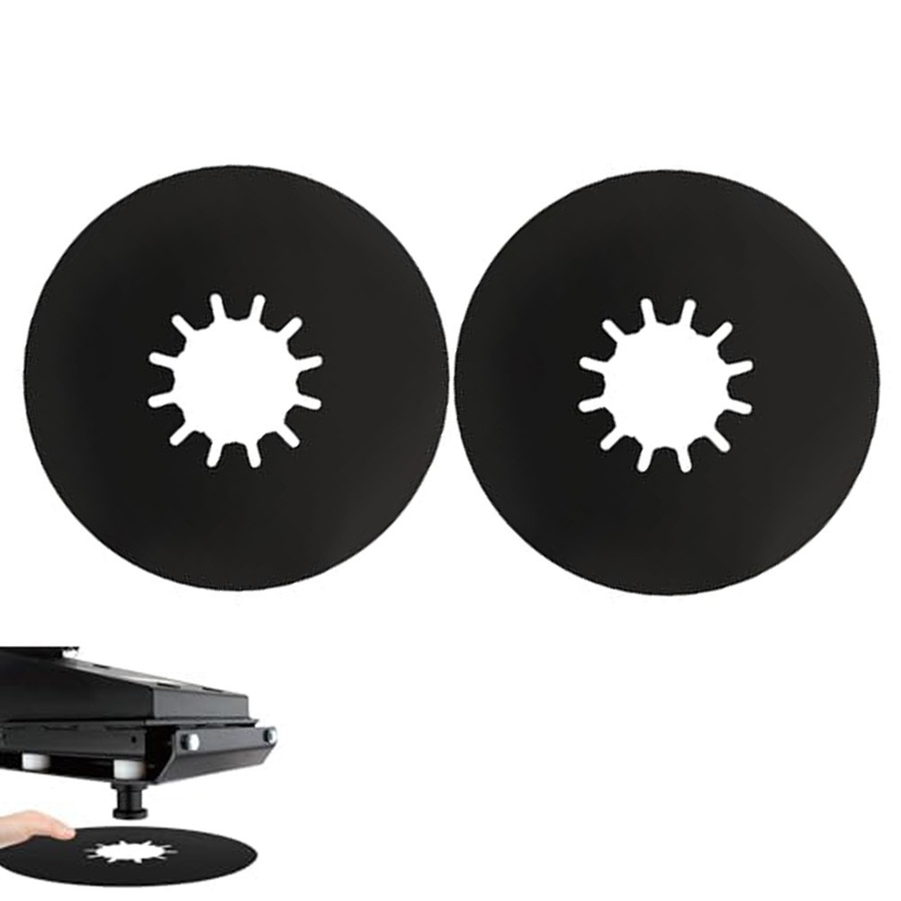 2 Pack 10in for 5th Wheel Lube Plate for RV Trailers Heavy Duty PP Plastic