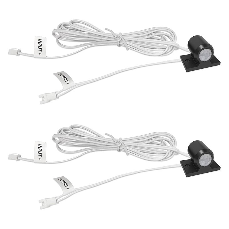 2PCS 12V DC Infrared Motion Sensor Automatic Light Switch RV LED light Camper