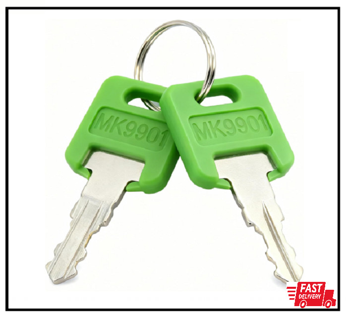 MK9901 RV Keys 6601 (2 Pack) – Camper Replacement Key and Green Master…