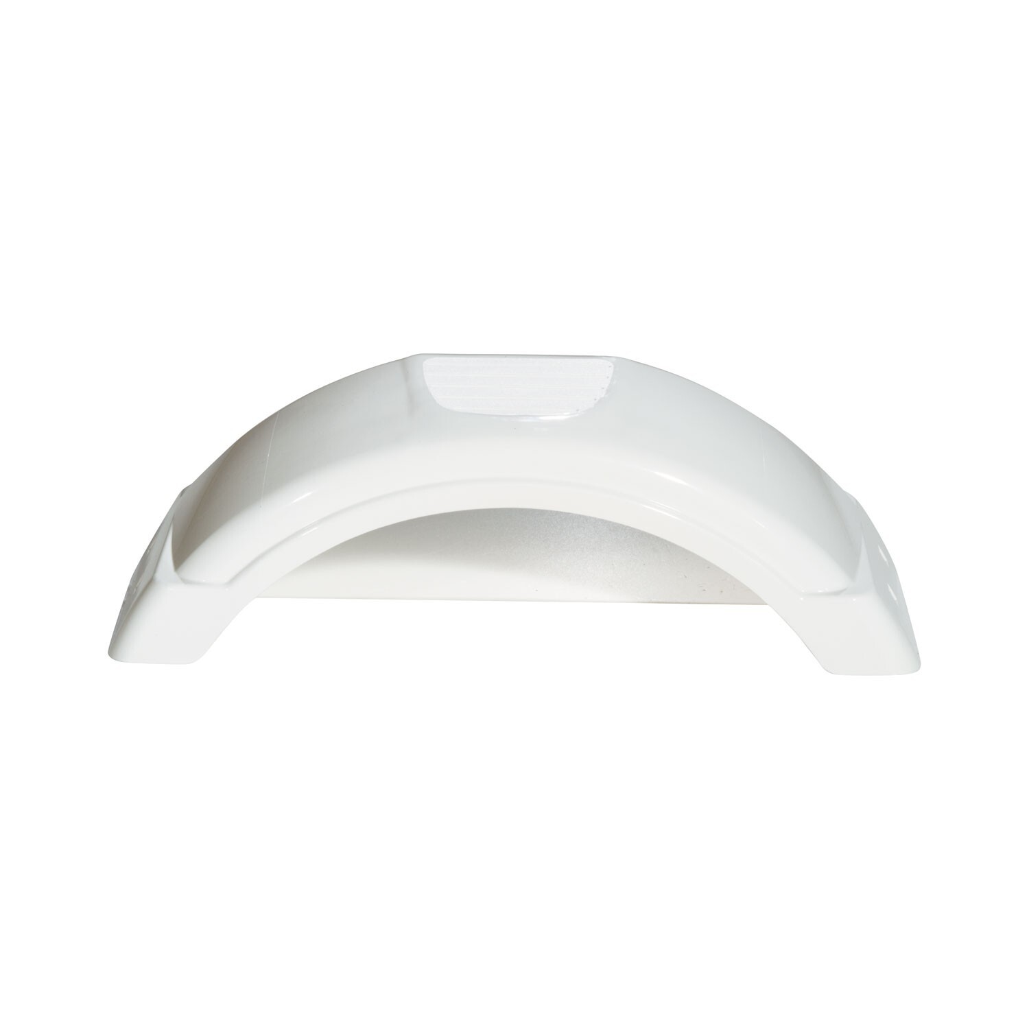 Fulton Plastic Trailer Fender Made to fit 8″-12″ Wheels Tires, White (1 Fender)