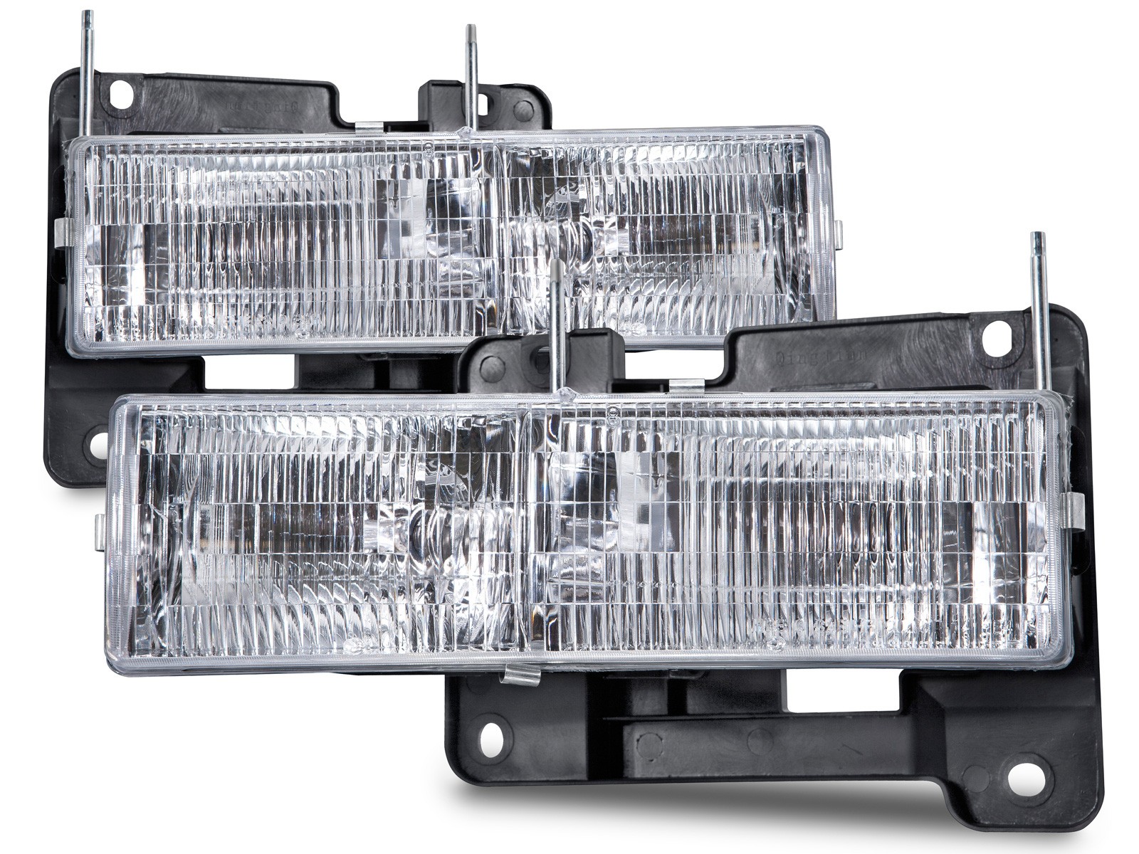 Headlight Pair Fits fleetwood storm 2000-2003 Driver and Passenger Lamp Set