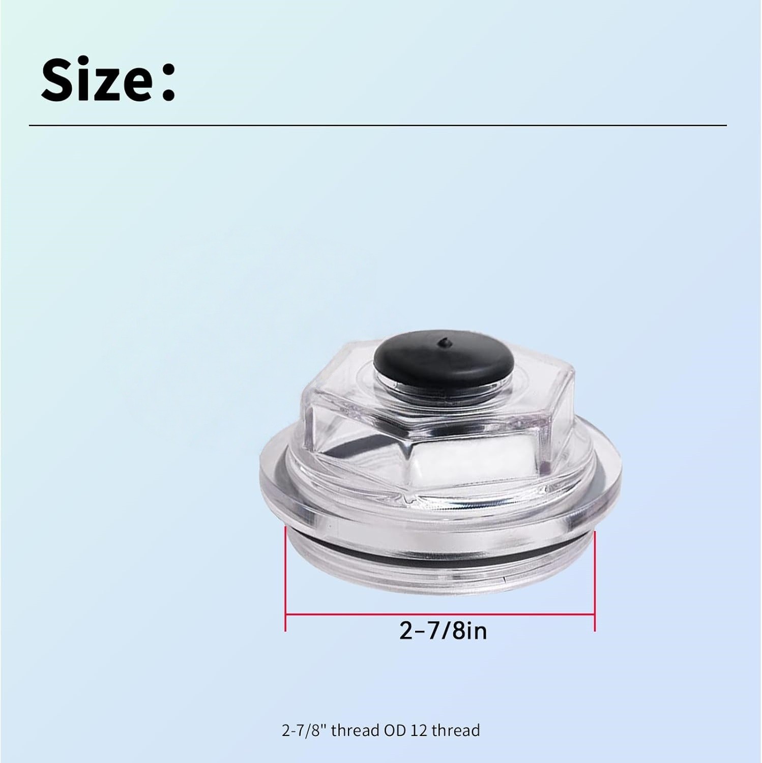 4Pcs for Dexter 6K 7K 8K 2.75″ Threads Trailer Axle Cover 21-35 23-29 Oil Caps