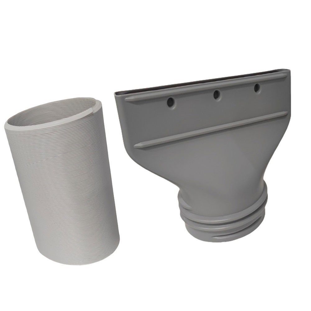 130mm 150mm Flat for exhaust Pipe Connector for Portable and Window AC Units
