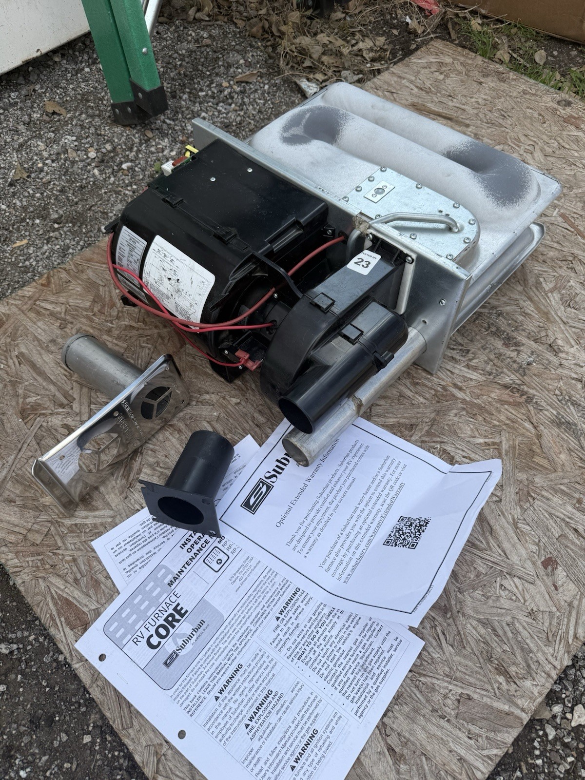 Suburban RV 2608A Furnace Core (SF-25FQ/ SF-30FQ)