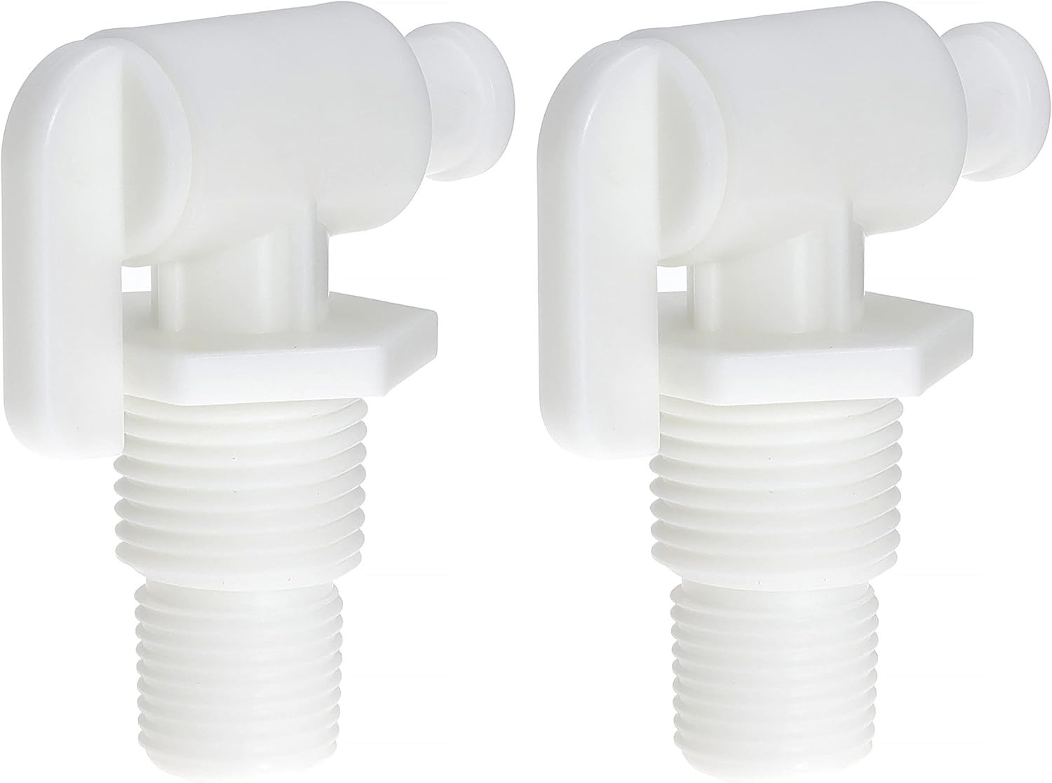 RV Water Tank Drain Valve – 3/8″ & 1/2″ Male NPT Dual Thread for Camper & Traile