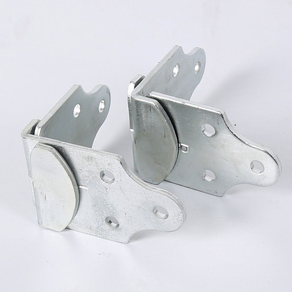 8 PCs Utility Trailer Wood Sides Latch Rack Stake Body Gates Corner Brackets NEW