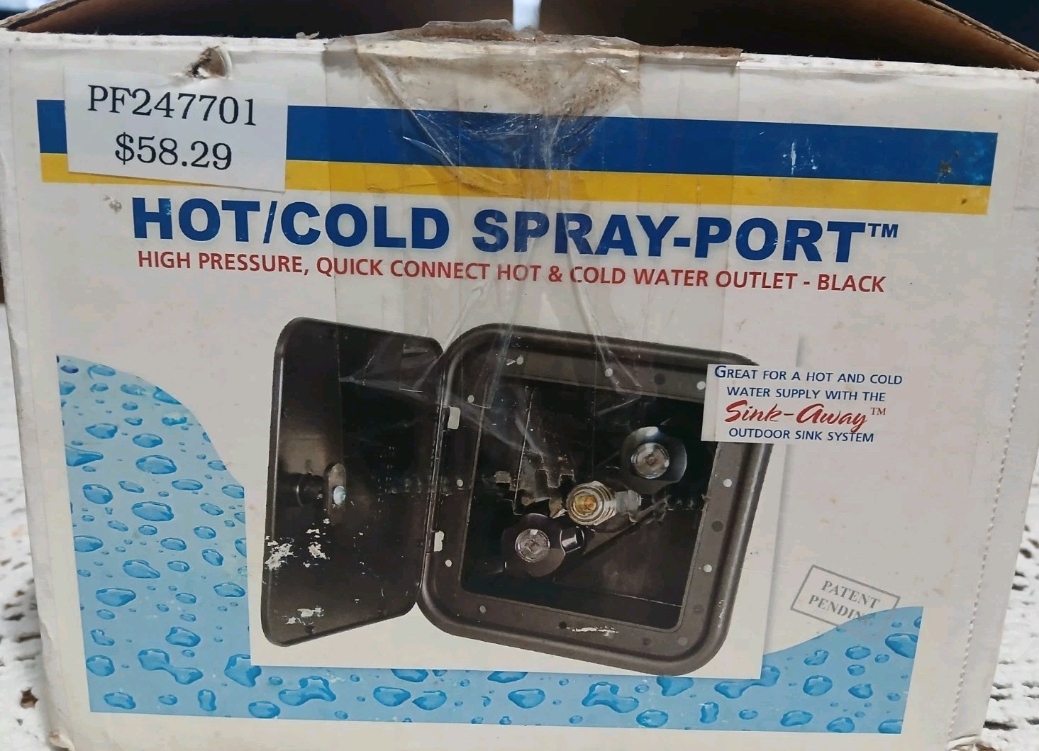 Phoenix Products Phoenix Faucets Pf247701 Spray Away Two Handle Hot And Cold New