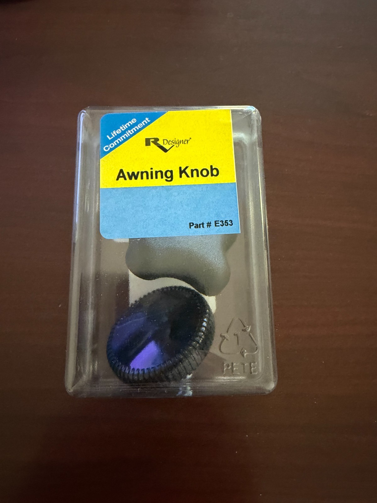 RV Designer E353 0.5″ Black Awning Knobs for Faulkner & A&E Awnings