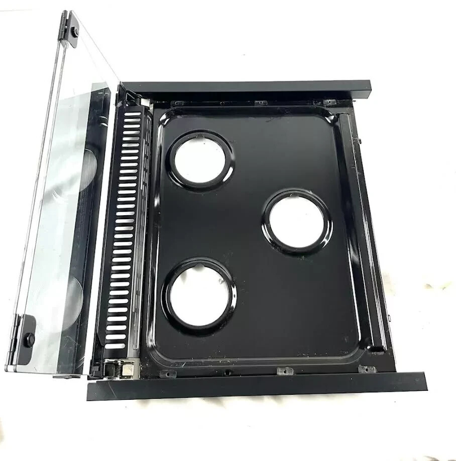 Furrion FGR17GRA2-BG Glass Stove Cover Top Tray BLACK RV-Camper Dented