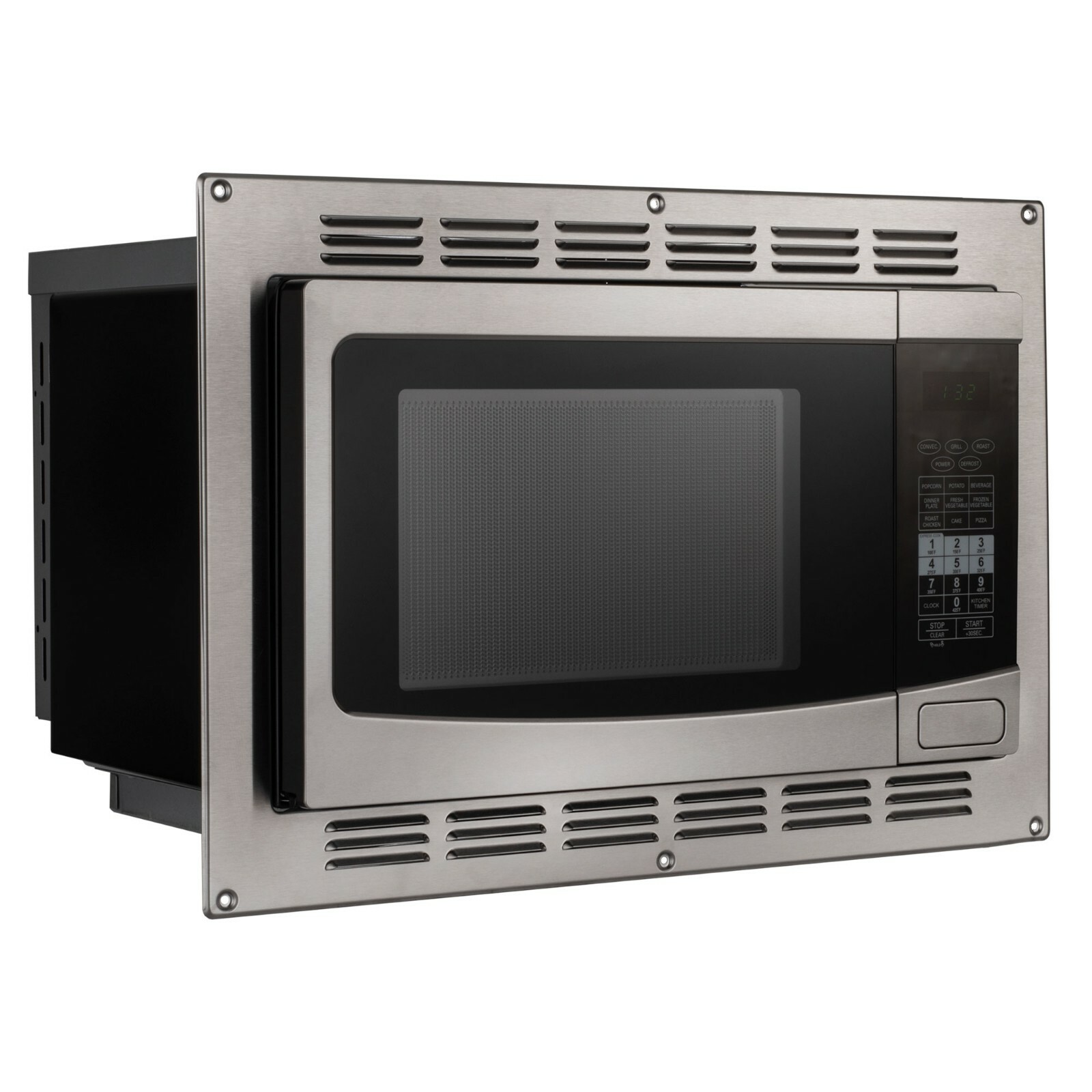 RecPro RV Convection Microwave Stainless Steel 1.1 Cu. Ft. 120V