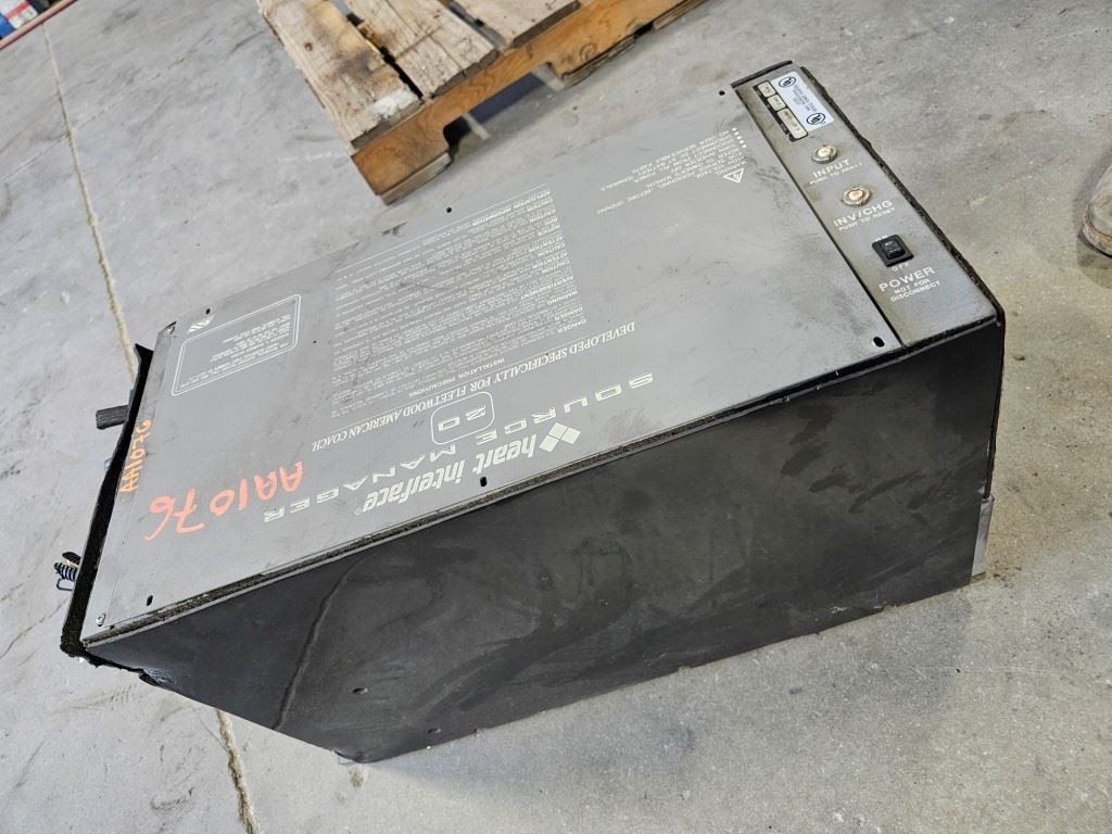 USED HEART INTERFACE SOURCE MANAGER 20 INVERTOR from 2000 American Eagle AS IS