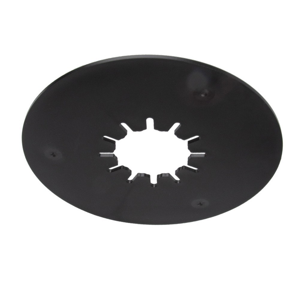 2 Pack 10in for 5th Wheel Lube Plate for RV Trailers Heavy Duty PP Plastic