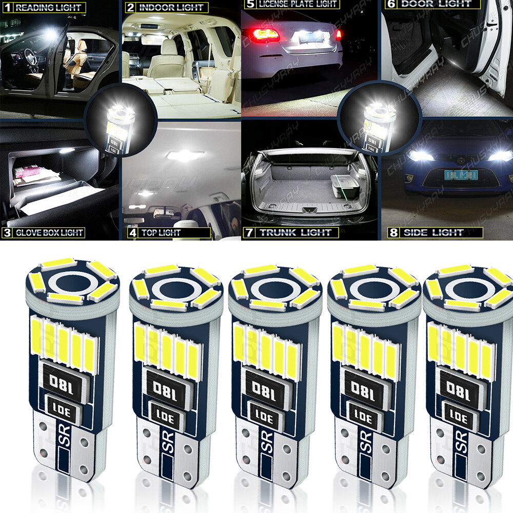 5 EX Brite LED Sewing Machine Light Bulbs Fits Janome Machines 12v 5w; mini bulb