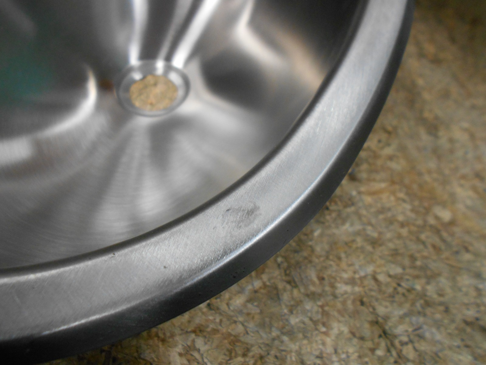 *12 X 17 OVAL STAINLESS STEEL SINK SINGLE BOWL RV K&B FIXTURES FREE SHIP *10A*