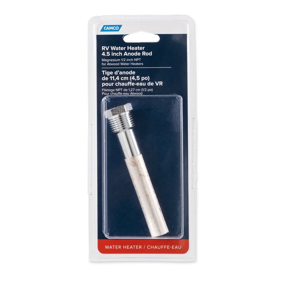Atwood Water Heaters 4-1/2 x 0.5 x 1/2 NPT Magnesium Without Drain