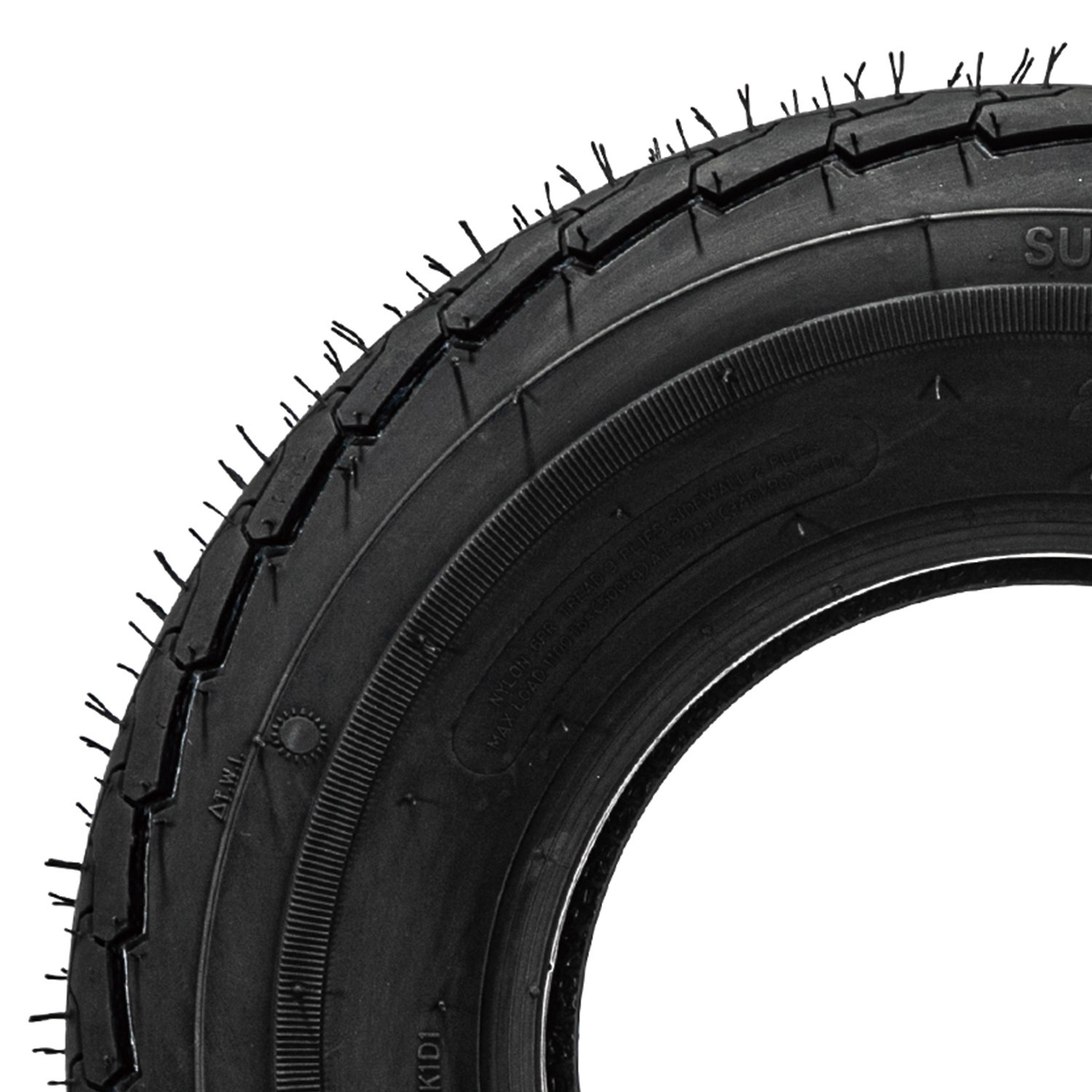 2 Tires 20.5×8-10 Trailer Tires 20.5×8.0-10 Boat Trailer Tires 20.5x8x10 6PR