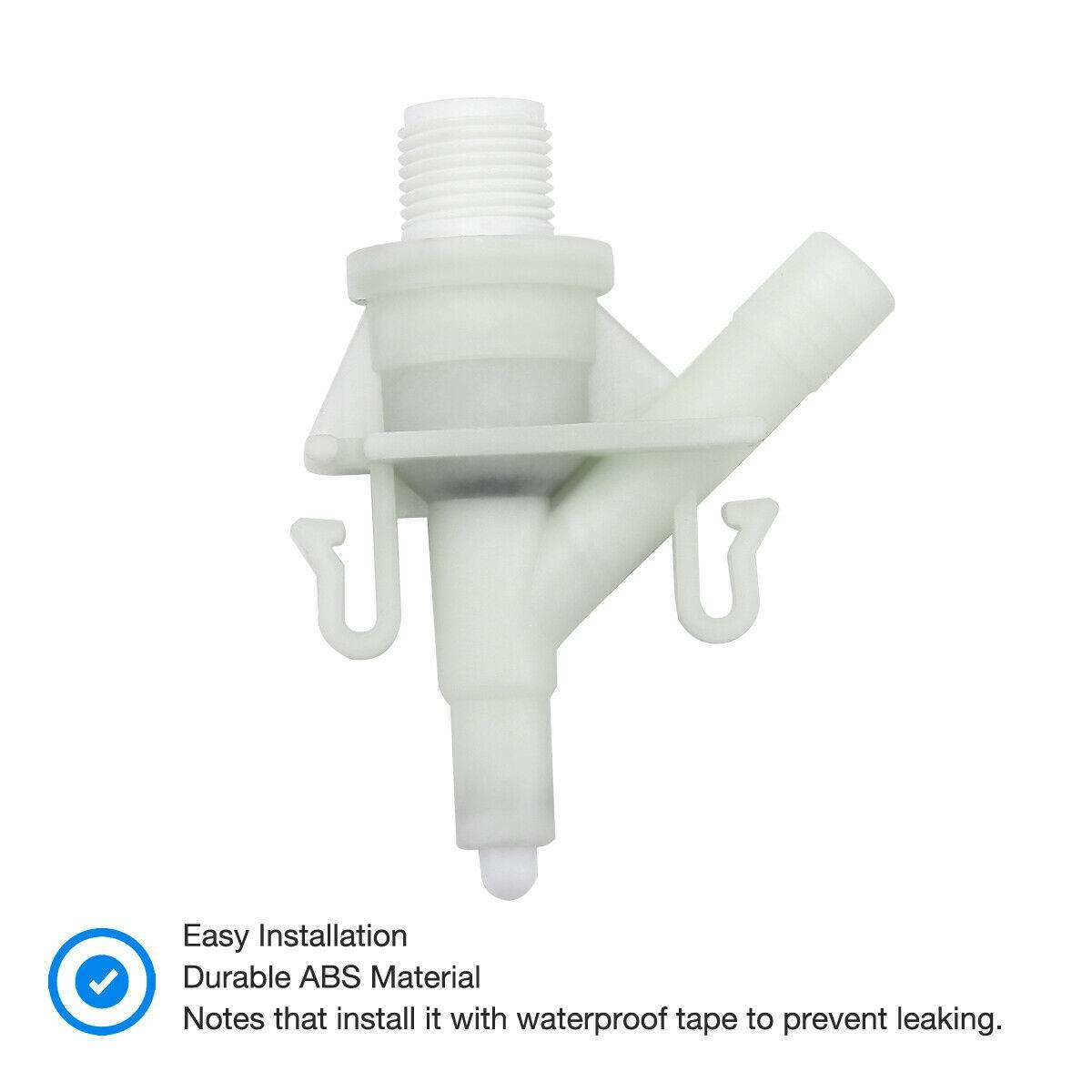 Water Valve Kit for Dometic 300/310/320 Series RV / Camper / Trailer Toilet (2x)