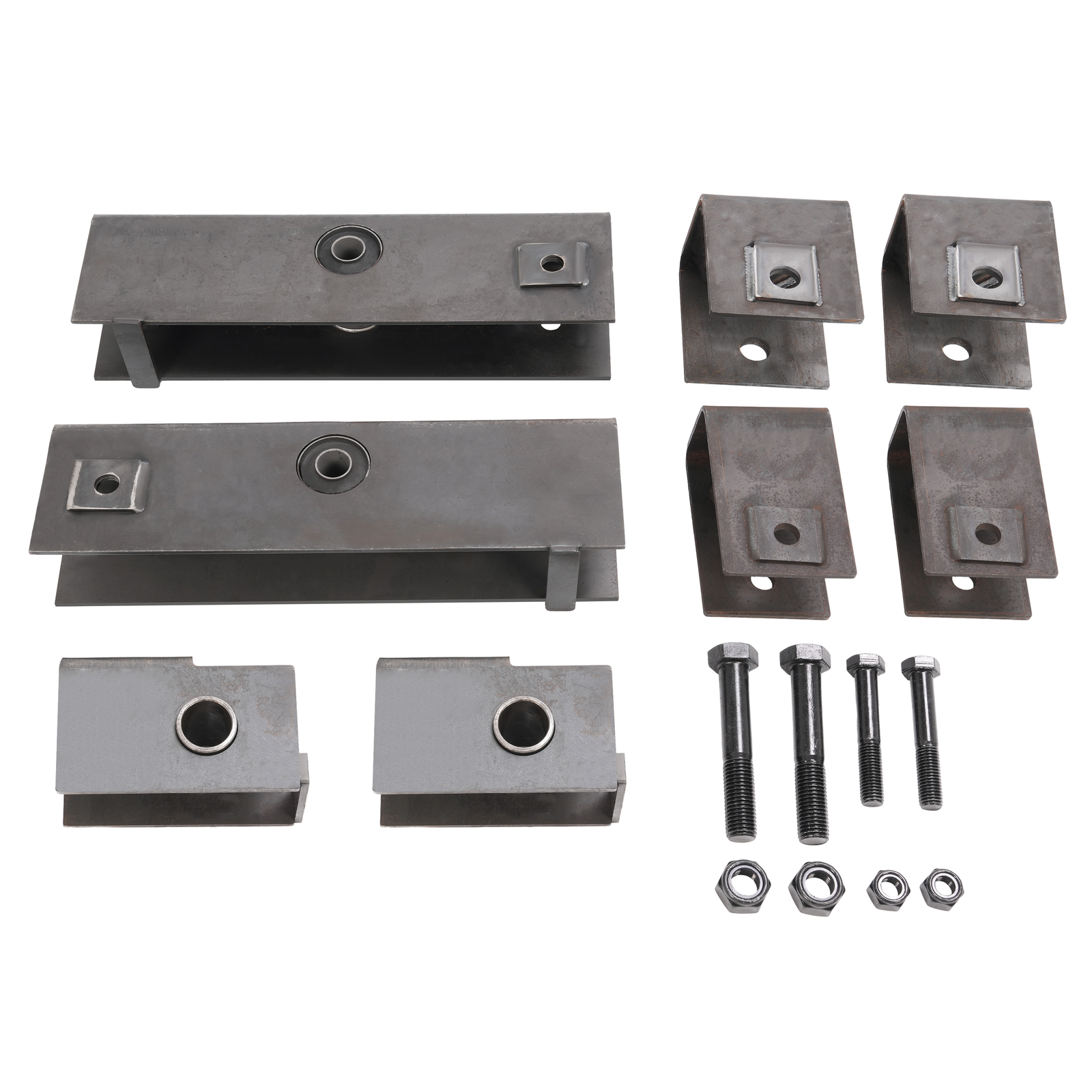 Trailer Hanger Kit for slipper spring 10K lbs Tandem axle spacing Universal