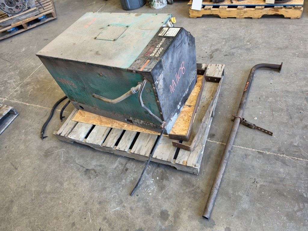 USED ONAN QD 8000 RV GENERATOR from 06 TROPICAL Diesel Pusher RV VIDEO Ship