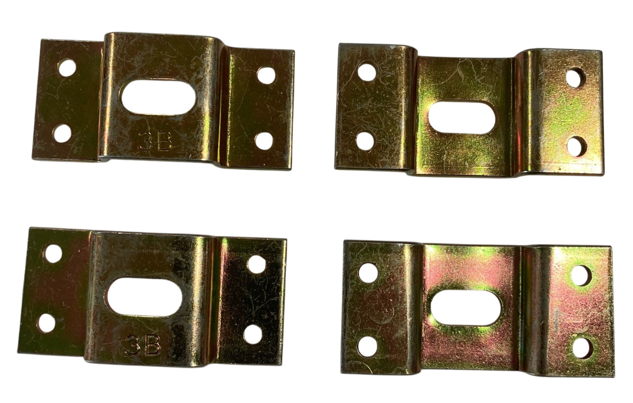 Goshen Stamping Roof Mounting Brackets for 3 or 4 Stage Roof Lifter Posts – 4 Pk
