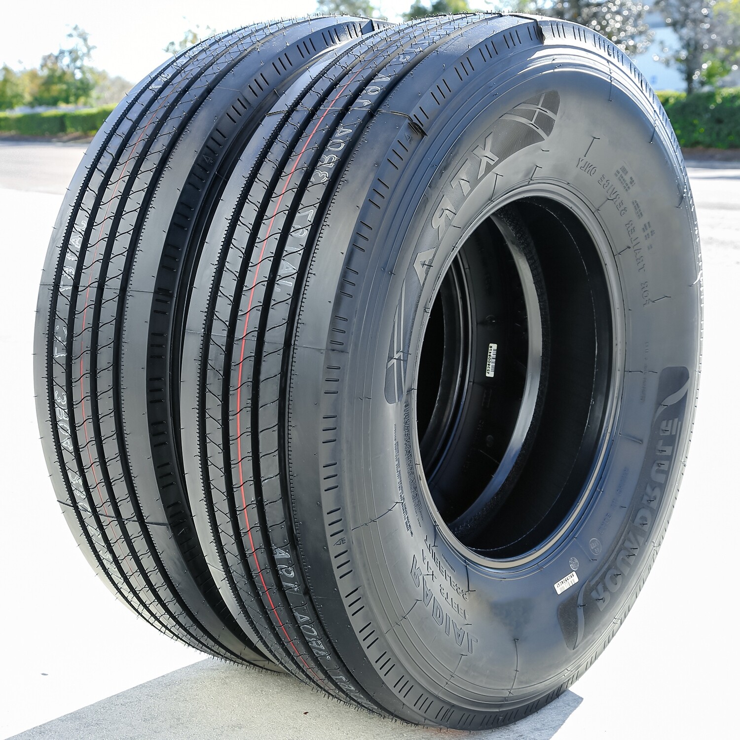 2 Tires ST 235/80R16 Roundrule Xtra All Steel Trailer Load H 16 Ply
