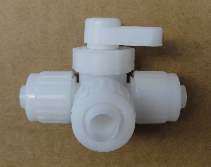 Flair-It RV Water Line 3 Way Valve, All are 1/2″ pex.