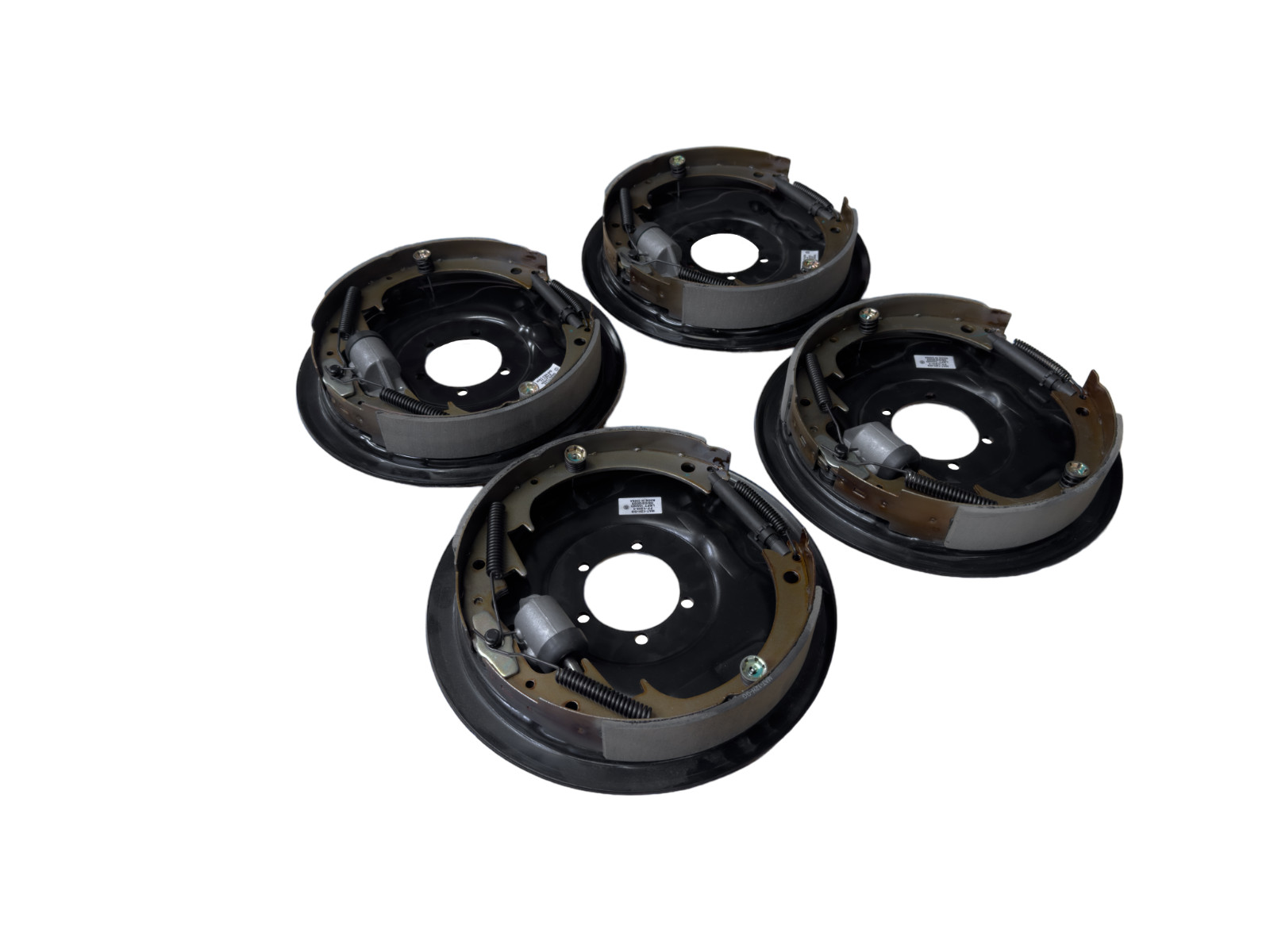 Set of (4) MAT Hydraulic Trailer Brake Kit 12″ 5.2 – 7K Left and Right Hand
