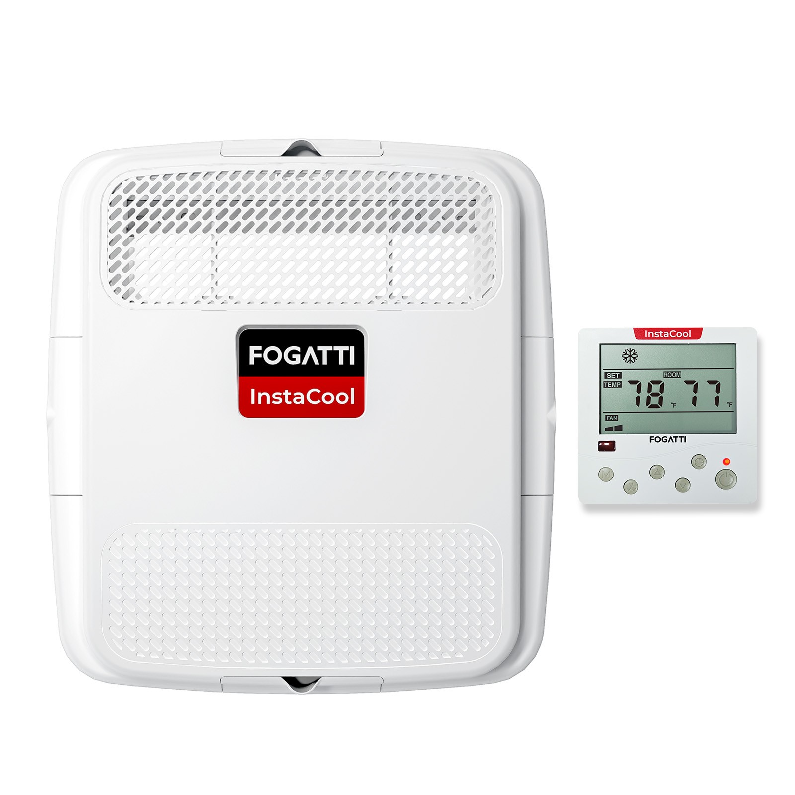 FOGATTI RV Air Conditioner 16000 BTU Rooftop AC Non-ducted for RV Trailer Camper