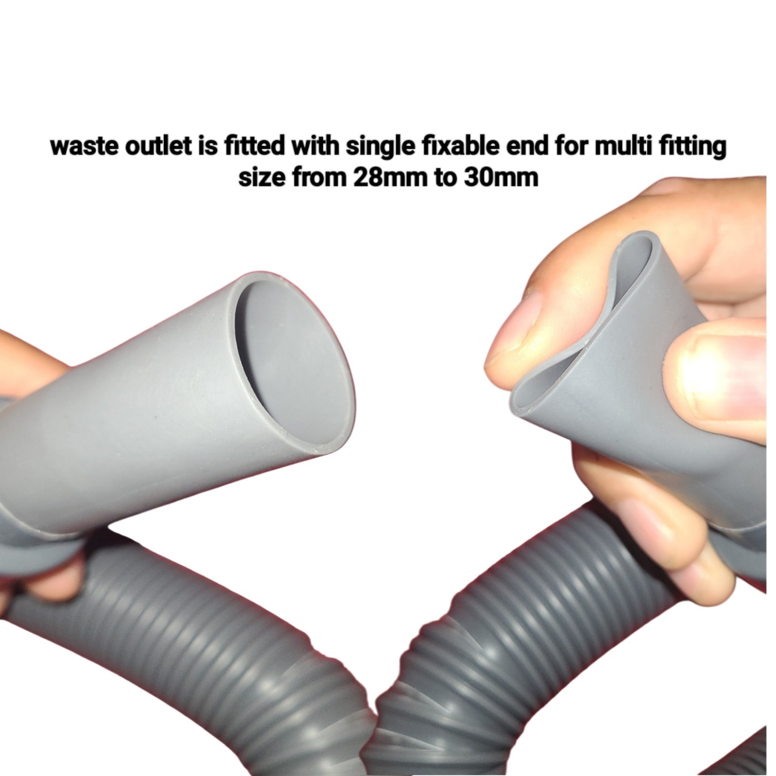 Extendable Flexi Waste Water Outlet Hose Pipe 3m Caravan Motorhome Van Liberty