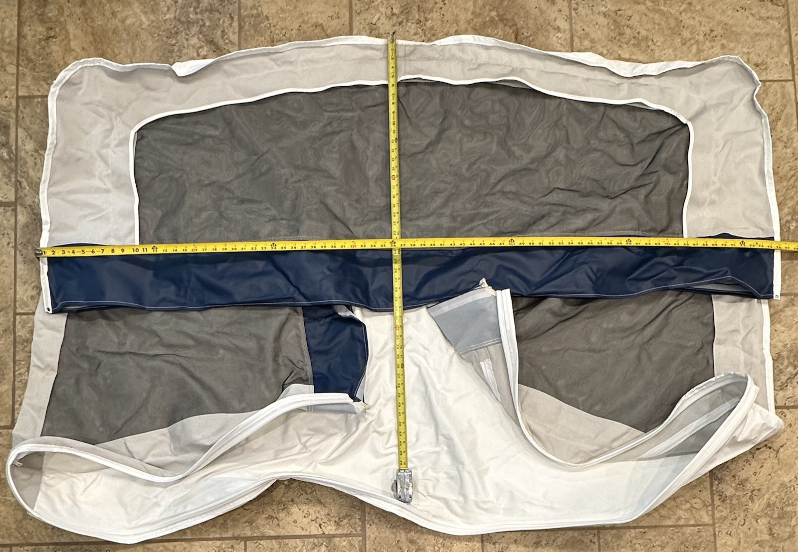 KZ 2006 RB REAR BUNK TRAILER TENT POPUP RV HYBRID CANVAS NEW WHITE NAVY BLUE NEW