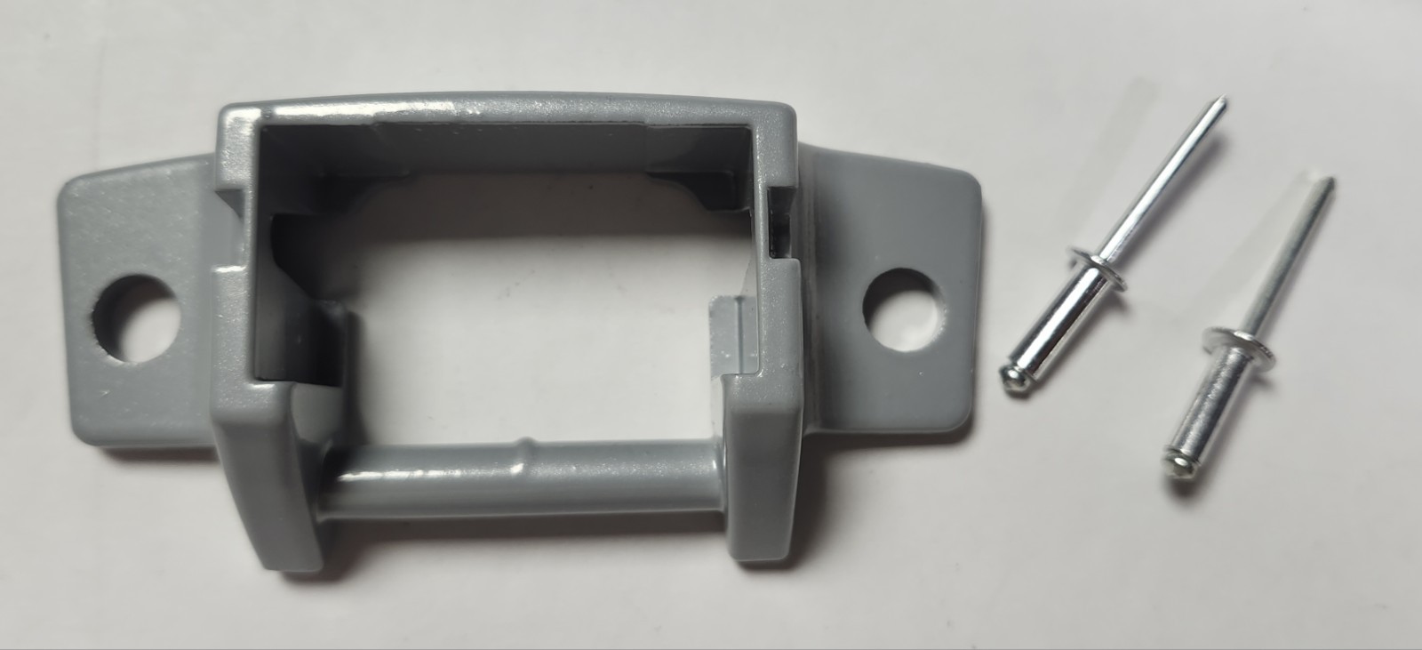 Grey Die Cast Replacement Foot For A&E Awning With Rivets