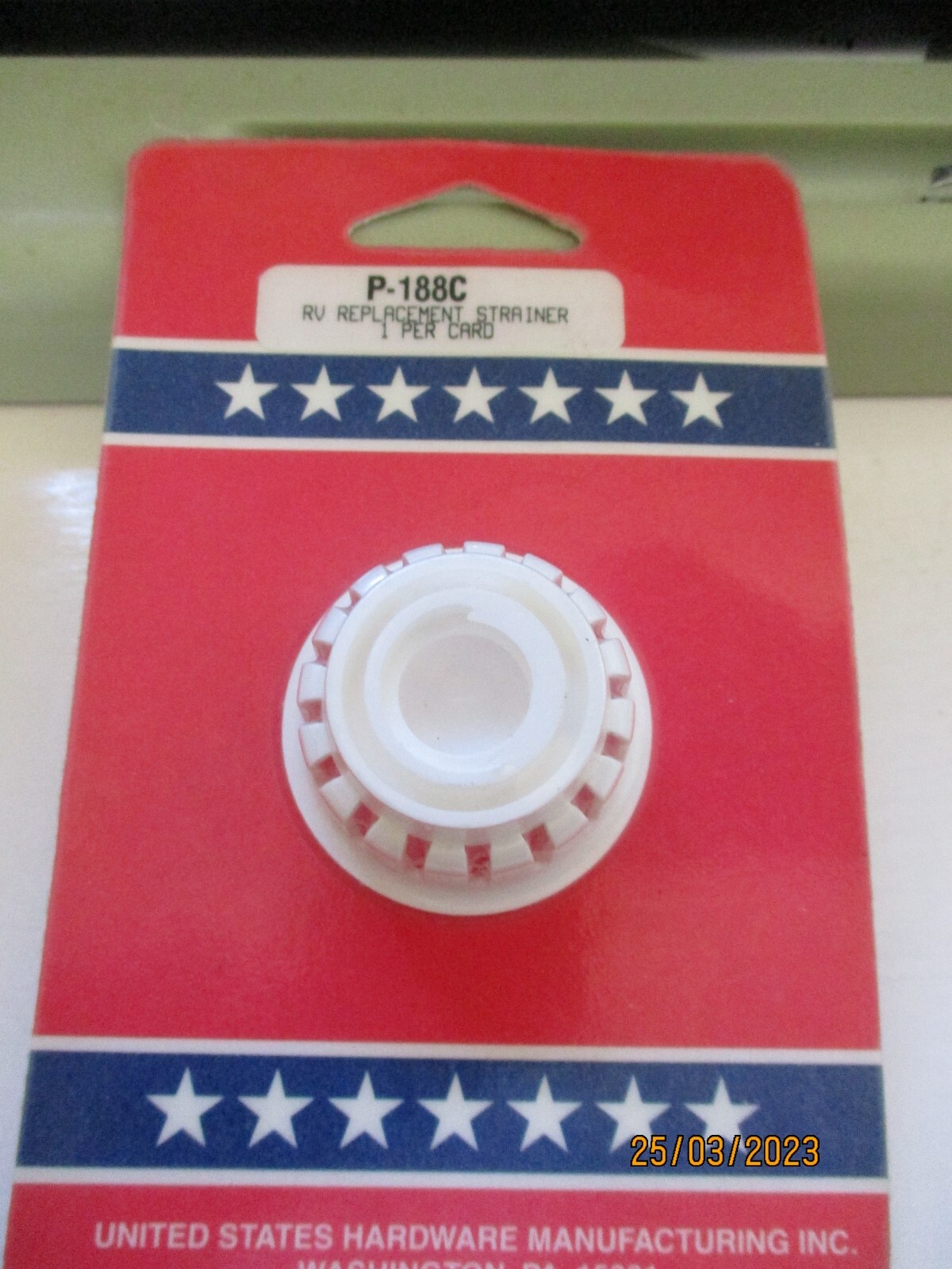 RV Replacement Strainer P-188C United States Hardware New
