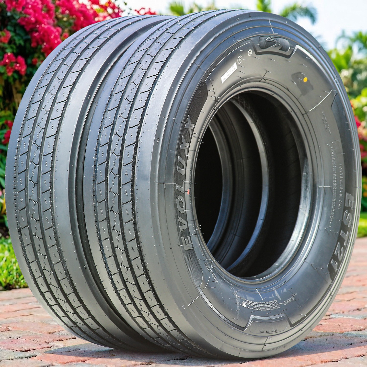 2 Tires Evoluxx EST21 All Steel ST 235/85R16 Load G 14 Ply Trailer