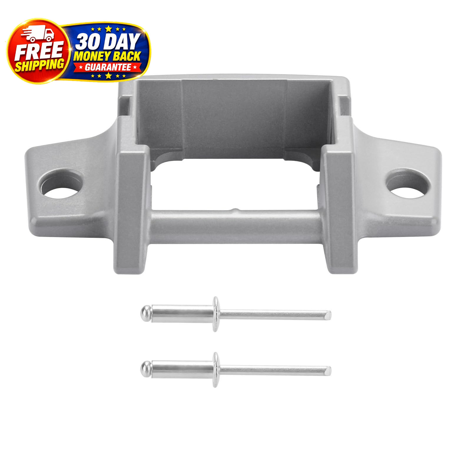 RV Awning Foot Replacement for Dometic 3310811.009M Die-cast SVC White