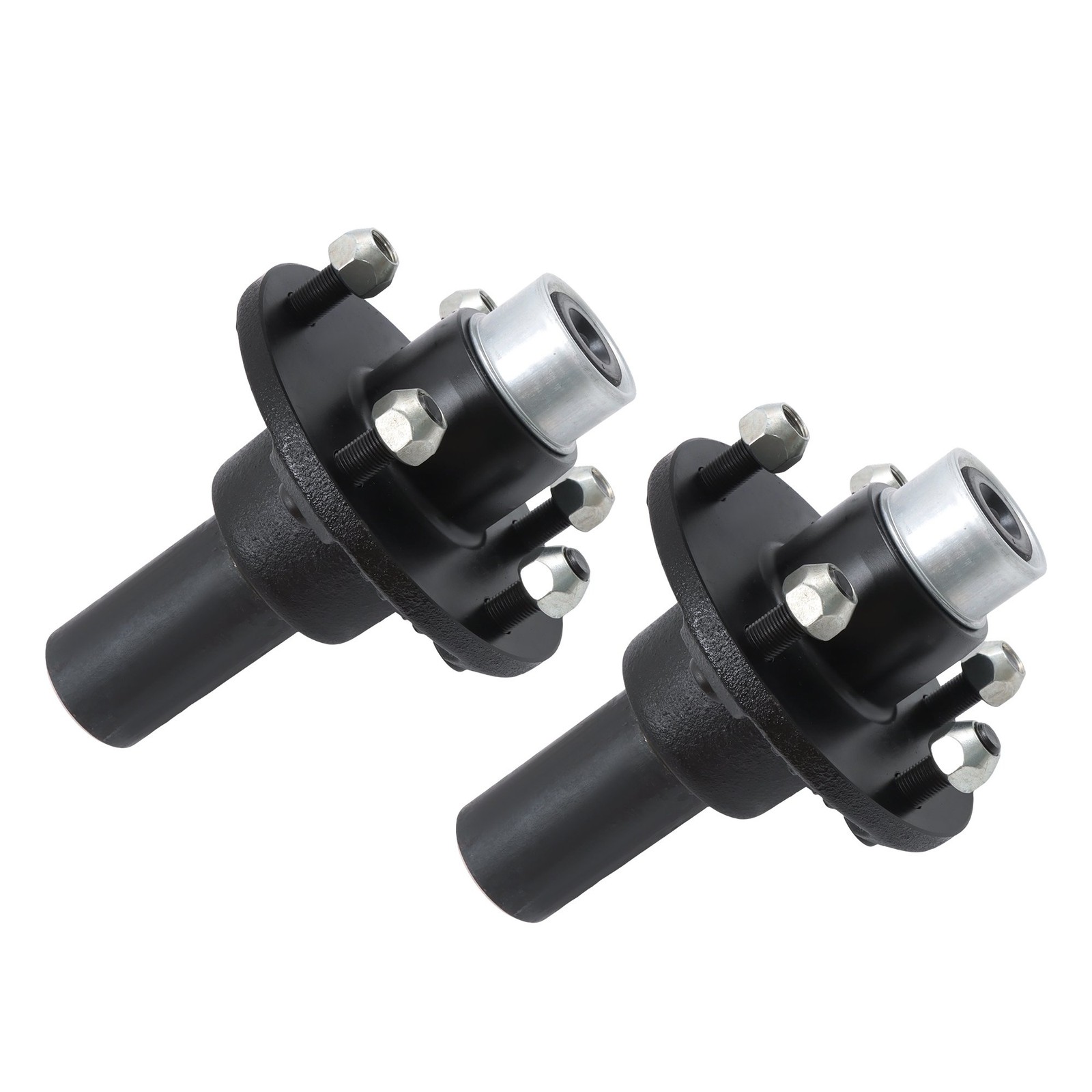 Round #84 Spindle 5 on 5’/4.5′ Trailer Hub Kit Trailer Bearing Kit