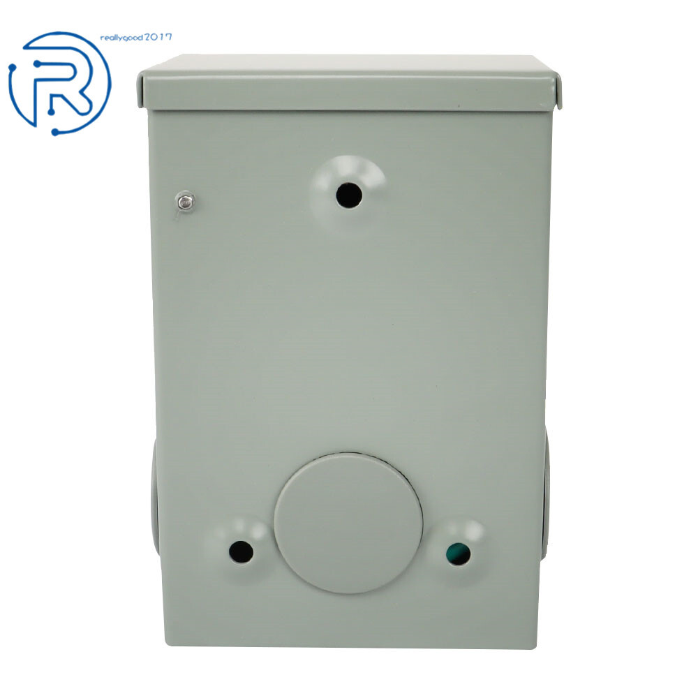 RV 50 Amp Generator Inlet Box NEMA SS2-50P 125/250V Power Inlet Box For 3 Prong