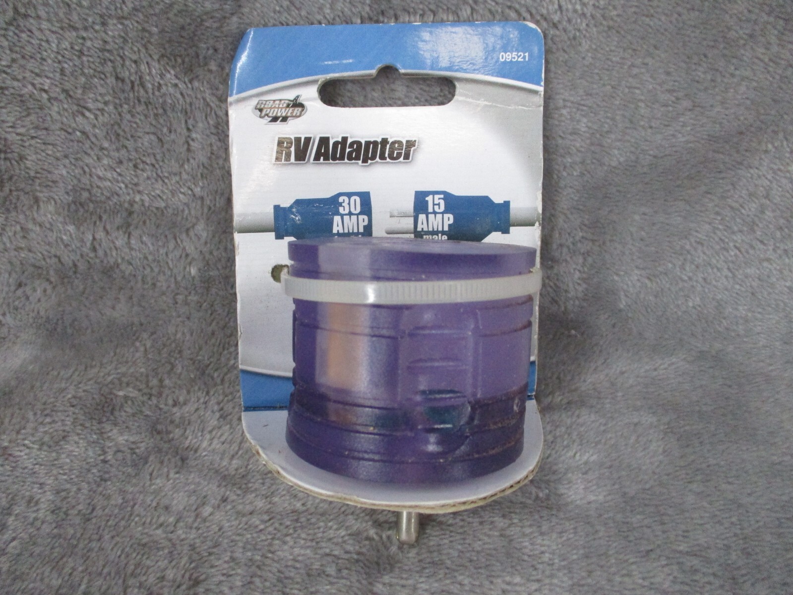 Coleman Cable Inc Road Power RV Adapter Purple 30 Amp Female 15 Amp Male NEW