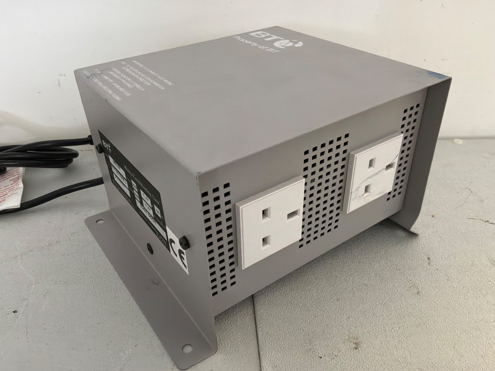 BT MCU250 Mains Conditioning Unit 230V 1A 50Hz Power Conditioner Serial