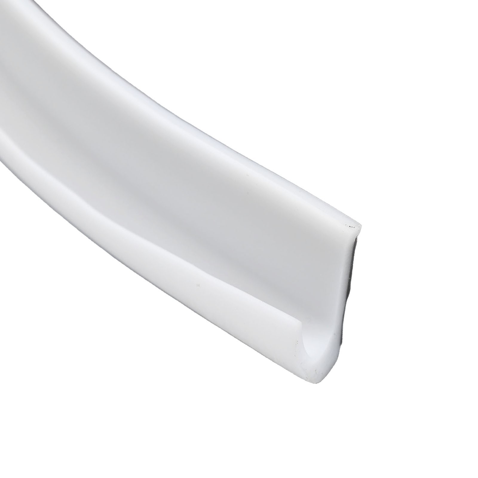 Water Control 2m PVC Rubber Seal Gutter for Cars Vans RVs Easy Install