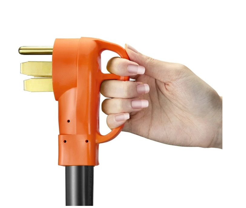 25 FT 50 Amp RV Extension Cord NEMA 14-50P to SS2-50R Waterproof Power Cord