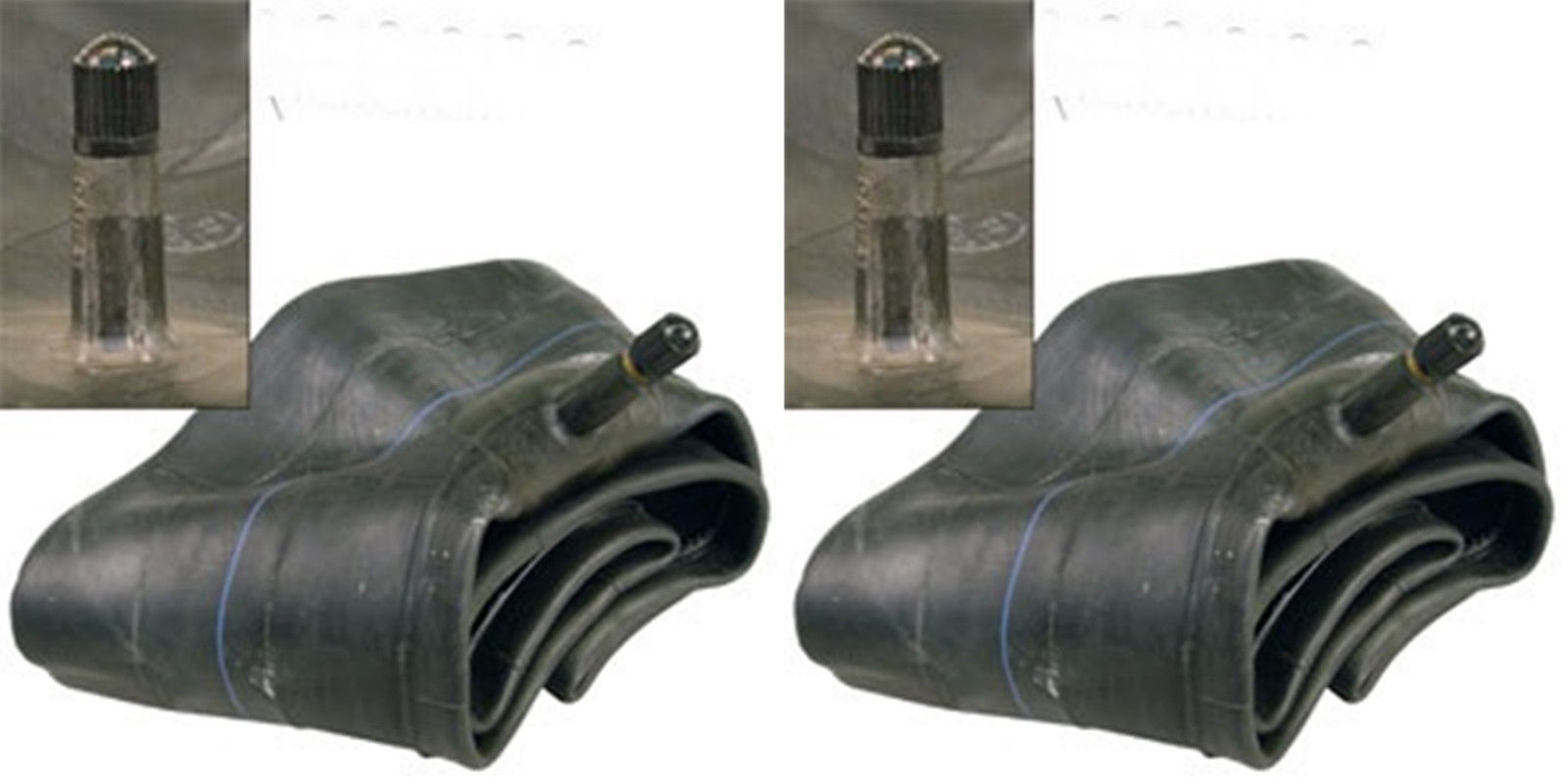 TWO Tire Inner Tubes fits 20X8.00-10, 20X10.00-10, 20.5X8.00-10, 20.5X8.0-10