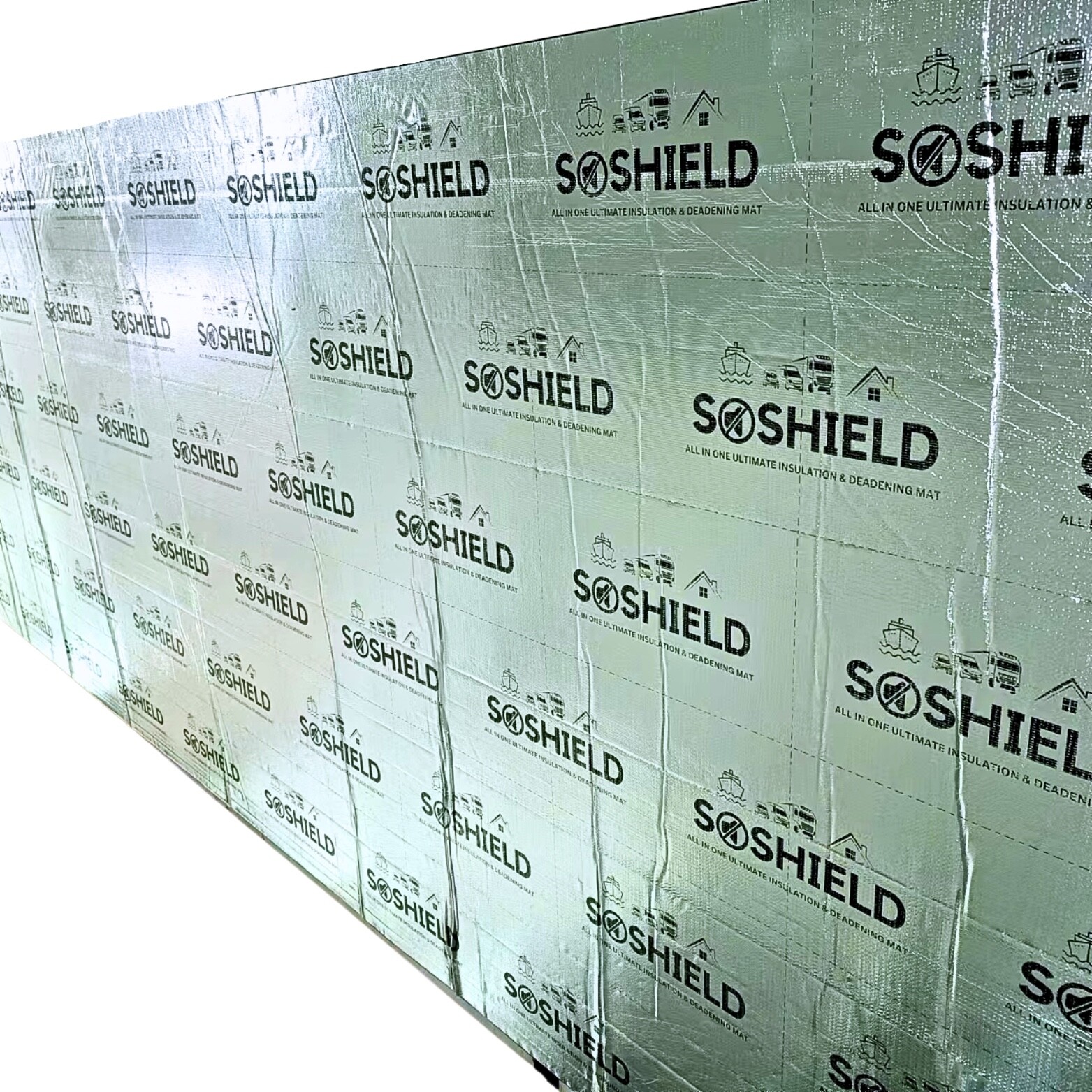 SOSHIELD 10mm Van Boat Insulation Liner Motorhome Sound Deadening Soundproofing
