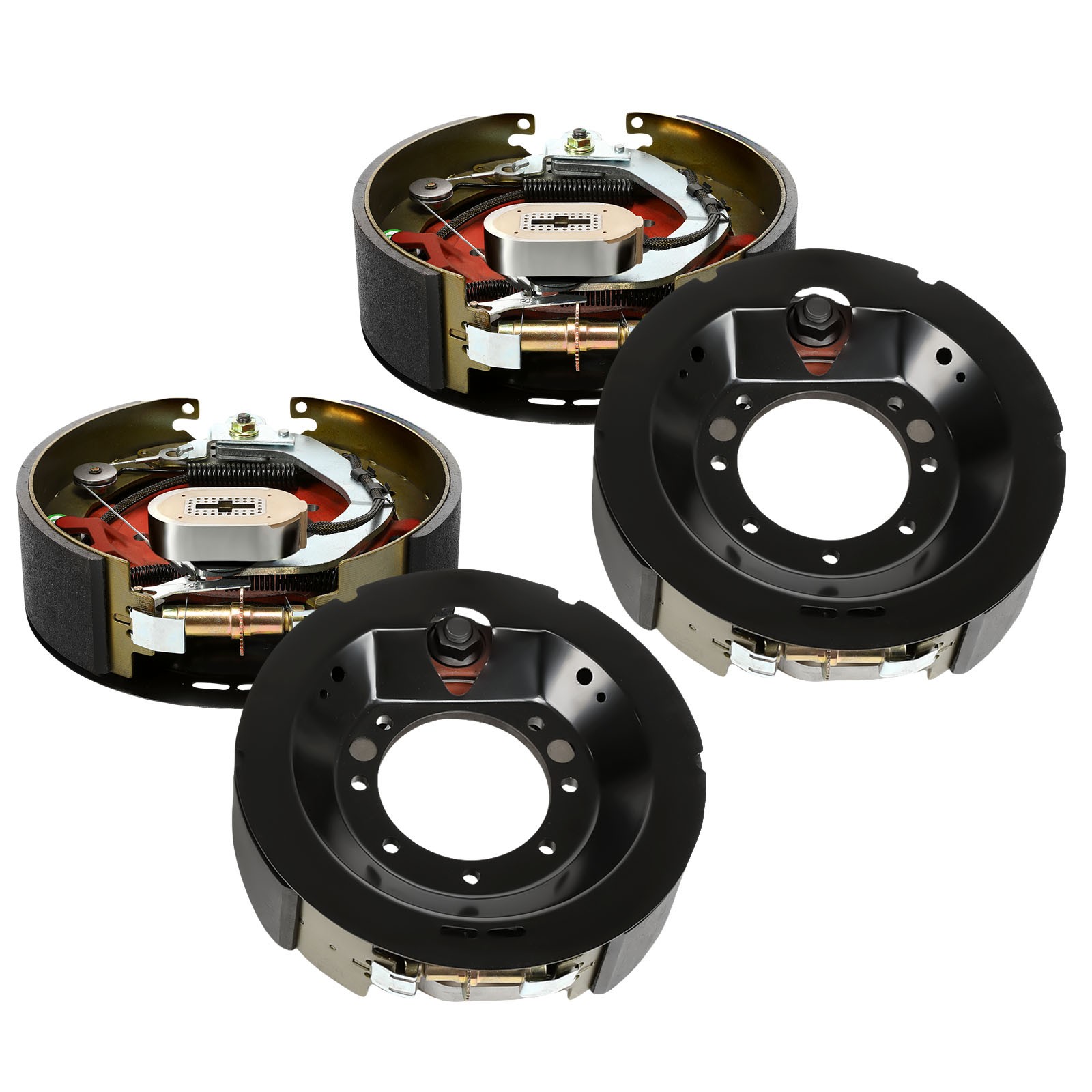Kit Electric Trailer Brakes Pair Left Right Side Gearzaar 5 Year Warranty