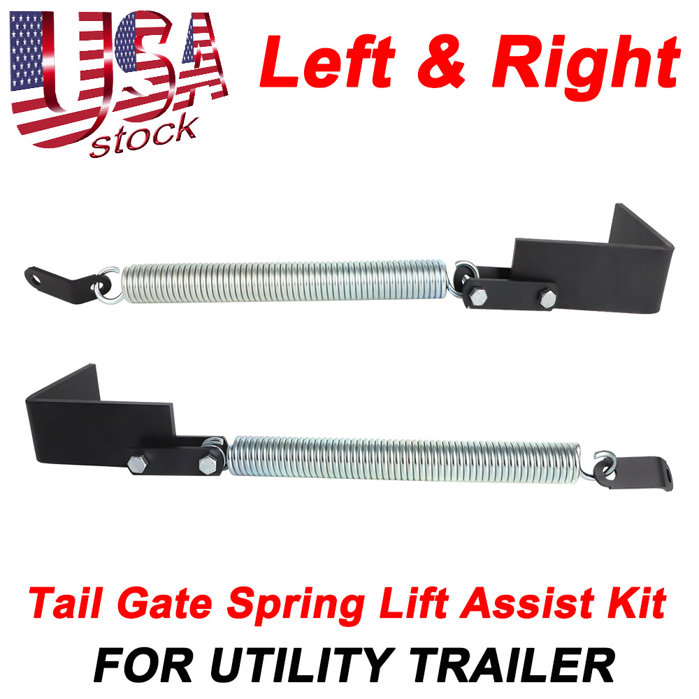 Spring Lift Assist Retrofit Kit For Trailer Tail Gate Trailer Left & Right Side